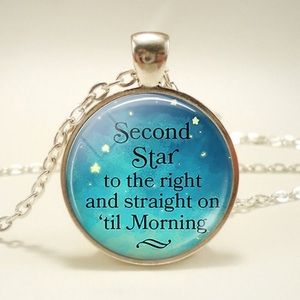 Glass pendant, From Peter Pan